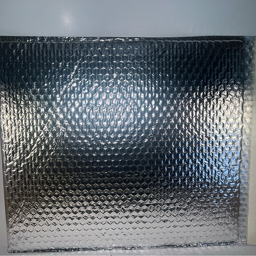 50 Metallic Thermal Bubble Mailer 20x15 Insulated, Waterproof for Cold Shipping
